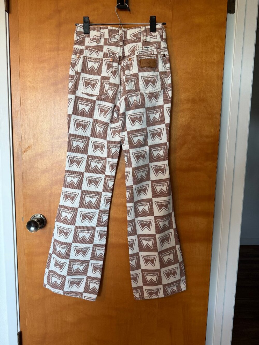 Wrangler - Vintage Dusty Frappuccino High Rise Jeans Cowgirl Western Festival
